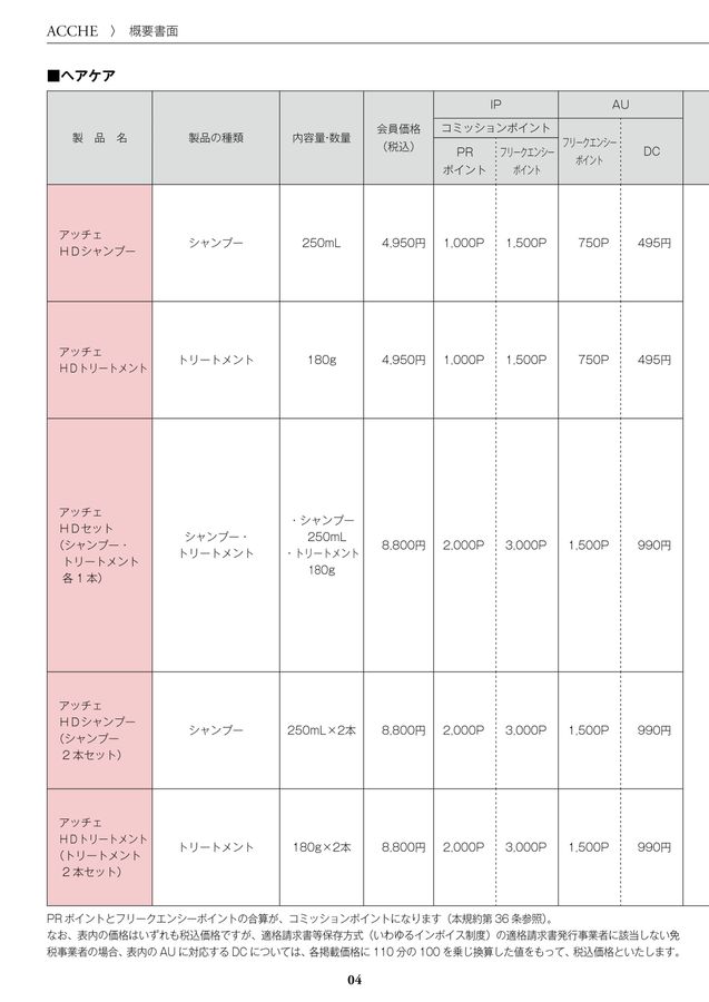 概要書面